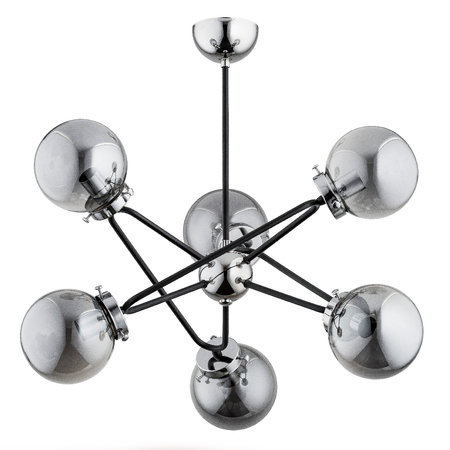 Lampa sufitowa ALFA GALAXY CHROM 6xE14 55cm | 27706