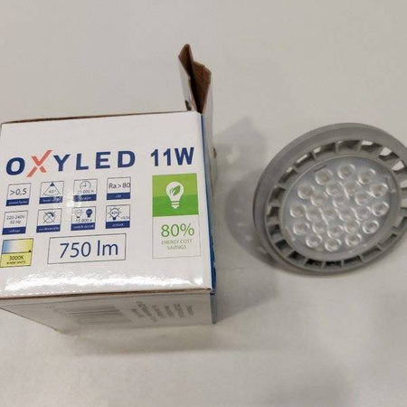 Żarówka ES2111 / GU10 11W ciepła 3000K KOLOR SZARY