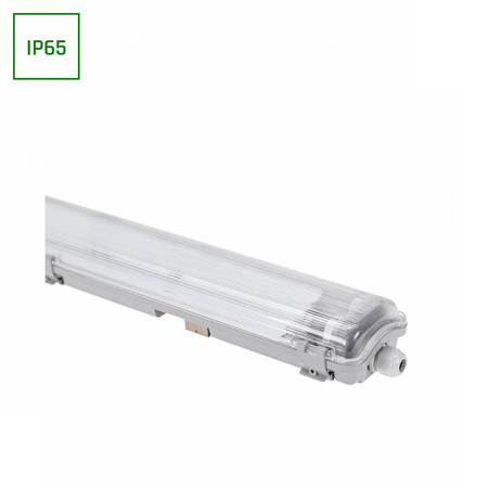 Przelotowa oprawa hermetyczna LIMEA LED TUBE SLIM 40W dł. 127cm | szary