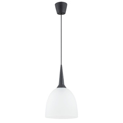 Lampa wisząca ALFA UNINO CZARNO-BIAŁA 1xE27 | 60629
