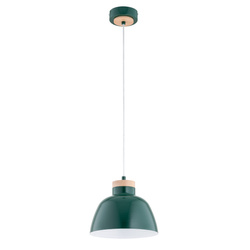 Lampa wisząca ALFA LORIEN ZIELONA 1xE27 23cm | 61318