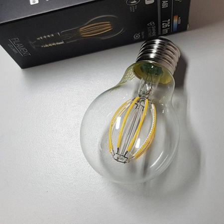 Żarówka FILAMENT LED E27 6W neutralna 4000K