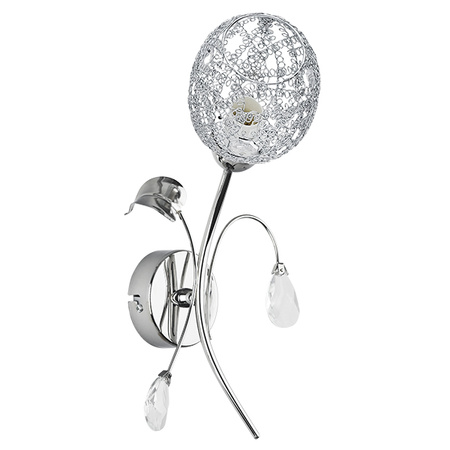 Kinkiet ALFA ORLEAN CHROM 1xE14 34cm | 20380