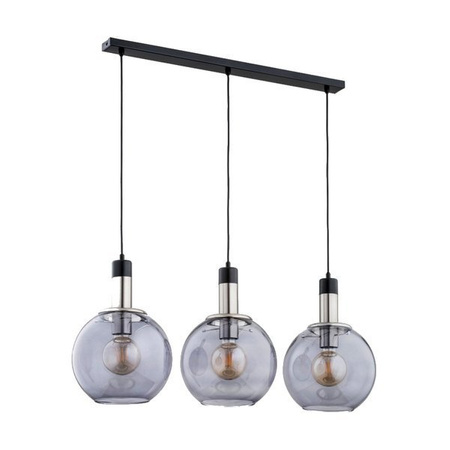 Lampa wisząca ALFA VANELO GRAFITOWA 3xE27 25cm | 62170