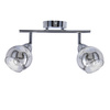Lampa sufitowa/ścienna FORT listwa 92-62819 chrom 2xE14 LED