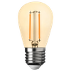Żarówka Filamentowa LED 1W ST45 E27 2700K Amber