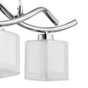 Lampa wisząca ALFA ILLUSION CHROM 3xE14 52cm | 17133
