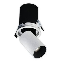 Wysuwany reflektor podtynkowy LED śr, 7,2cm 7W 3000K WLD In Out S  | biały