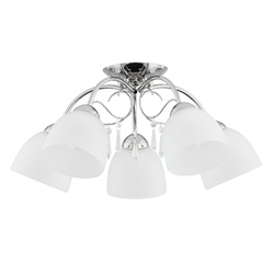 Lampa sufitowa ALFA NATA CHROM 5xE27 58cm | 27715