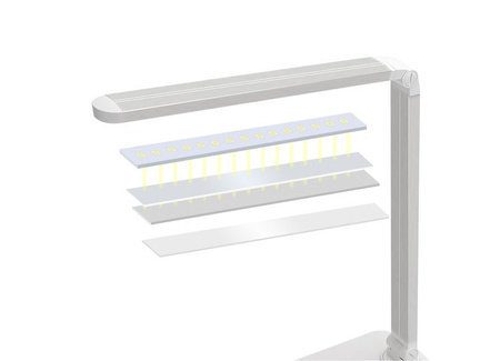 Lampa biurkowa LED LIGHT11 5W czarna z ładowarką indukcyjną