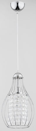 Lampa wisząca ALFA PIRO II CHROM 1xE14 21cm | 60644
