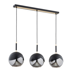 Lampa wisząca ALFA RIDO CZARNA 3xE27 95cm | 62420