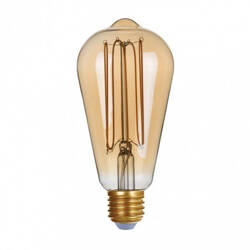 Żarówka filament LED Italux E27 4W 2200K Dimm Amber 757-ST64-DIM-TH-AMB