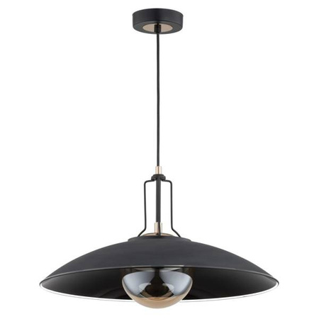 Lampa wisząca LOFT AURUS 1 E14 40W | Czarna