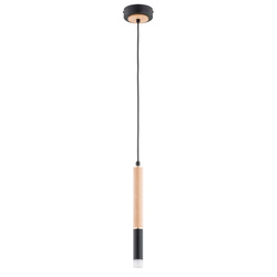 Lampa wisząca ALFA RODEO DREWNIANA 1xG9 10cm | 61330
