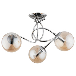 Lampa sufitowa ALFA ROTER CHROM 3xE14 51cm | 63071