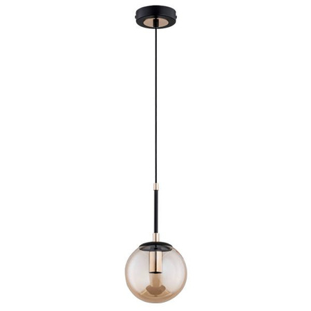 Lampa wisząca ALFA SEBIA CZARNA 1xE14 15cm | 61081