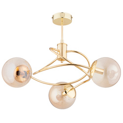 Lampa sufitowa ALFA TOSCA ZŁOTA 3xE14 57cm | 62534