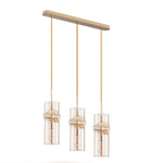 Lampa wisząca ALFA KAPRIS ZŁOTA 3xE27 13cm | 61016