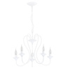 Żyrandol klasyczny świecznikowy UNITY śr. 51cm biały