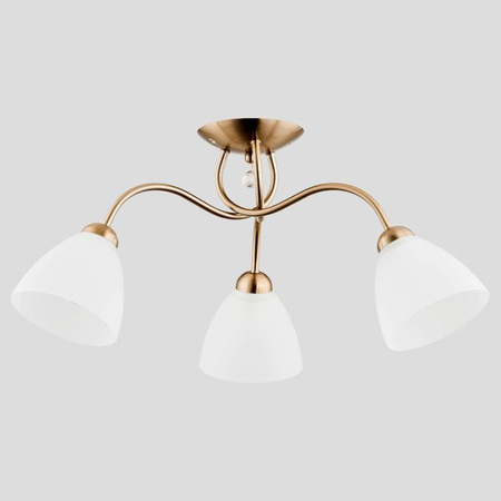 Lampa sufitowa ALFA AMARILLO PATYNOWA 3xE27 58cm | 23753