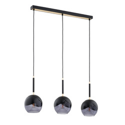 Lampa wisząca ALFA MILTONA CZARNA 3xE27 70cm | 62417