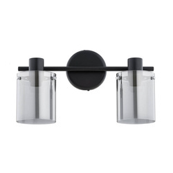 Kinkiet ALFA ESSENT CZARNY 2xE27 57cm | 62446