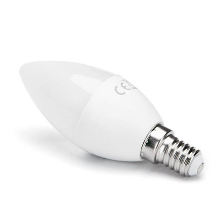Żarówka LED E14 6W CIEPŁA 3000K świeczka