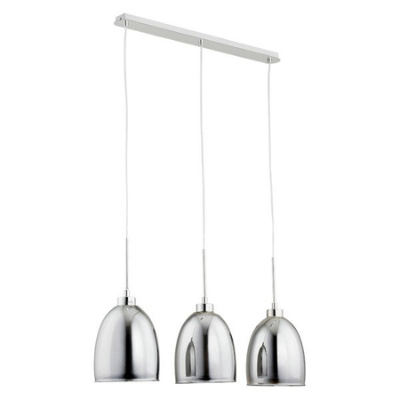 Lampa wisząca RONDA chrom/grafit szer. 70cm