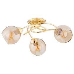 Lampa sufitowa ALFA DAXIA ZŁOTA 3xE27 56cm | 62374