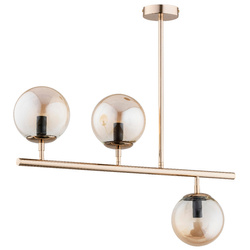 Lampa sufitowa ALFA FACTUS ZŁOTA 3xE14 15cm | 63029