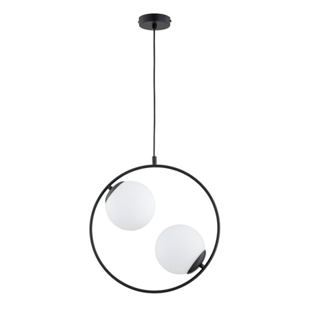 Lampa wisząca ADINO BLACK S dł. 38,5cm 2xE14 | czarny