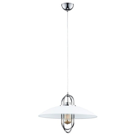 Lampa wisząca ALFA SALIX CHROM 1xE27 30cm | 60454