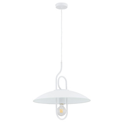 Lampa wisząca ALFA CHEE BIAŁA 1xE27 47cm | 60625