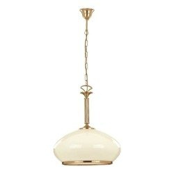 Lampa wisząca ALFA ASTORIA ZŁOTA 1xE27 40cm | 1321