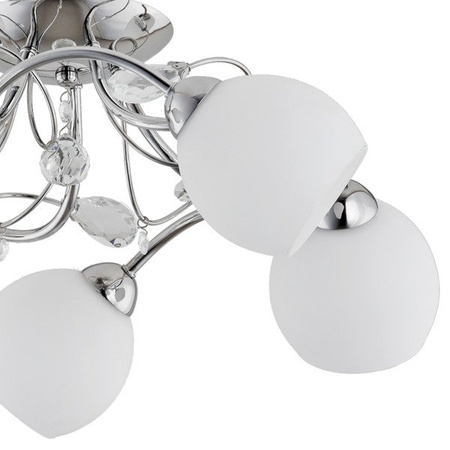 Lampa sufitowa ALFA LIVIA CHROM 5xE14 52cm | 21525