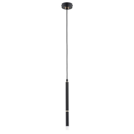 Lampa wisząca ALFA DESTO CZARNA & ZŁOTA 1xG9 8cm | 61333