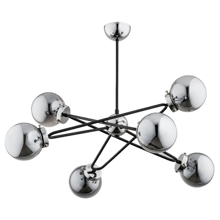 Lampa sufitowa ALFA SAGITO CHROM 6xE14 60cm | 25616