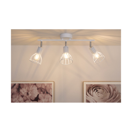 Lampa Sufitowa Megan 3xE14 Max.40W Biały Metal 2743302