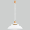 Lampa wisząca ALFA TROPIC DREWNIANA 1xE27 44cm | 60356