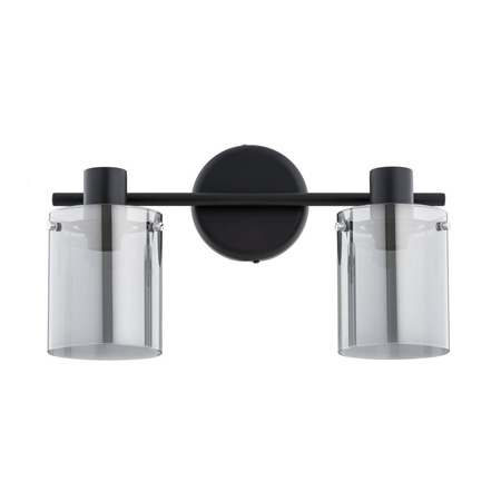 Kinkiet ALFA ESSENT CZARNY 2xE27 57cm | 62446