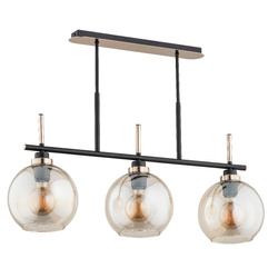 Lampa sufitowa ALFA DOLFI CZARNA 3xE27 20cm | 62198