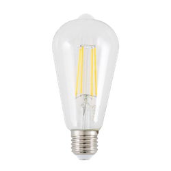 Żarówka FILAMENT LED E27 8W ciepła 2700K ST64 łezka