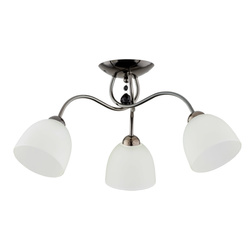 Lampa sufitowa ALFA AMARILLO CZARNY CHROM 3xE27 58cm | 62352