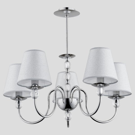 Lampa sufitowa ALFA EMMANUELLE CHROM 5xE14 57cm | 16715