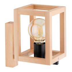 Kinkiet ALFA PAKO DREWNIANY 1xE27 24cm | 91517