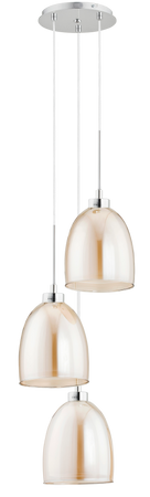 Lampa wisząca ALFA RONDA HERBACIANA 3xE27 34cm | 60142