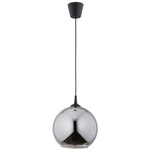Lampa wisząca ALFA TIPI 250 CZARNA 1xE27 25cm | 61223