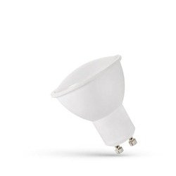LED GU10 230V 1,5W SMD CW Z MATOWĄ SZYBKĄ SPECTRUM