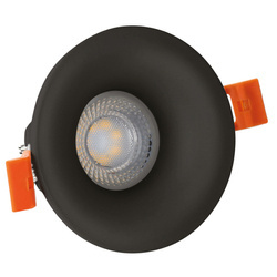 Oczko sufitowe aluminium FIALE V GU10 śr. 8,5cm | czarny